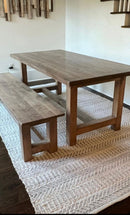 Connected Post Leg Bench
