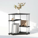 Turn N Tube Corner Shelf Americano Display Rack Bookshelf