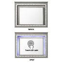 Antares - Mirror With LED - Light Gray Oak