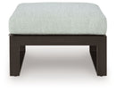Beachloft - Ottoman With Cushion - Black / Gray