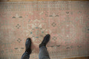 3.5x12.5 Vintage Distressed Karaja Rug Runner