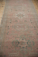 3.5x12.5 Vintage Distressed Karaja Rug Runner