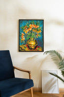 The Fritillaries Printed Tapestry Canvas for Half Stitch by Seg De Paris SE981.108