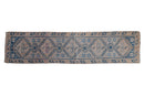 2.5x10.5 Vintage Distressed Melas Rug Runner