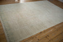 6x9.5 Vintage Distrsessed Oushak Carpet