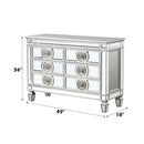 Varian - 34" Server - Mirrored & Antique Platinum