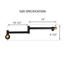 Matte Black & Brushed Gold Pot Filler Kitchen Faucet Wall-Mounted - AK98266-BLBG