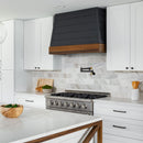 Matte Black & Brushed Gold Pot Filler Kitchen Faucet Wall-Mounted - AK98266-BLBG