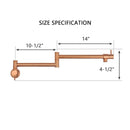 Copper Pot Filler Kitchen Faucet Wall-Mounted - AK98266-C