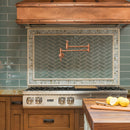 Copper Pot Filler Kitchen Faucet Wall-Mounted - AK98288C