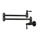 Copper Pot Filler Kitchen Faucet Wall-Mounted