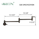 Oil Rubbed Bronze Pot Filler Kitchen Faucet Wall-Mounted - AK98288-ORB