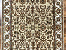 Pak Persian Rug 4x6, Floral Allover Vintage Oriental Carpet, Handmade Wool Rug