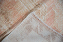 2.5x5 Vintage Distressed Oushak Rug Runner