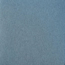 Indigo Blue Upholstered Ottoman Foot Stool 20Wx18Dx18H