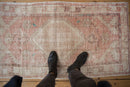 2.5x5 Vintage Distressed Oushak Rug Runner