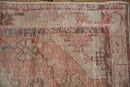 2.5x5 Vintage Distressed Oushak Rug Runner