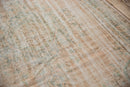 6x9.5 Vintage Distressed Oushak Carpet