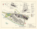Vintage Map of Olmsted Air Force Base, 1951