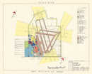 Vintage Map of Foster Air Force Base, 1951
