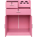 Locking Beauty Salon Storage Cabinet Hair Dryer Holder Stylist Equipment Drawer