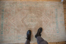 3.5x6 Vintage Distressed Oushak Rug