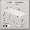 Electric Standing Desk 48x24 Height Adjustable Unit