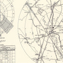 Vintage Map of the James Connally Air Force Base Vicinity, 1951