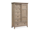 Paxton Place - Wood Door Chest - Dove Tail Gray