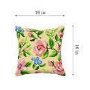 Cushion cross stitch kit "Roses on the beighe background" 99009