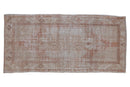 2.5x5.5 Vintage Distressed Oushak Rug Runner