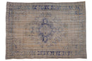 6.5x9.5 Vintage Distressed Oushak Carpet