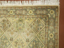 2' 7" X 9' Vintage Handmade India Floral Oriental Wool Runner Rug Hand Knotted
