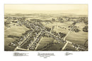 Vintage Map of Macungie, Pennsylvania 1893