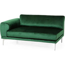 Comfy 4-seat Sofa with Metal Legs, Modern for Living Room and Study