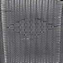Modern Stackable Rattan Dining Chairs Set for Outdoor