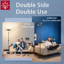 RGB LED Floor Lamp With Remote Dual Side Lighting 2600 Lumens