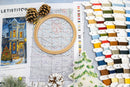 Victorian Christmas Counted Cross Stitch Kit by Letistitch L9953