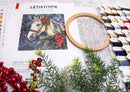 Winter Horse Counted Cross Stitch Kit by Letistitch L9955
