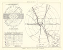 Vintage Map of the Biggs Air Force Base Vicinity, 1951