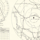 Vintage Map of the Gray Air Force Base Vicinity, 1951