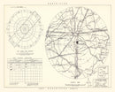 Vintage Map of the Lockbourne Air Force Base Vicinity, 1951