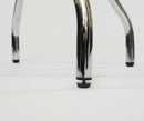 Heavy Duty Backless Swivel Bar Stools with Faux Leather