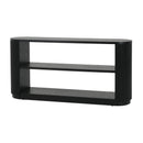 Mirod Modern Entryway Console Table - Slim Sofa Table with Open Shelf & Elegant Wood Grain, Multi-Functional Hallway Table for Living Room