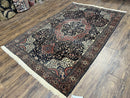 Antique Persian Sarouk Farahan Rug 4x7, Collectible Persian Carpet