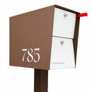 UpTown Box Locking Package Dropbox  in COCONUT - Modern Mailbox