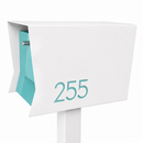 Retrobox-2.0,  in ARCTIC WHITE - Modern Mailbox