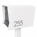 Retrobox-2.0,  in ARCTIC WHITE - Modern Mailbox