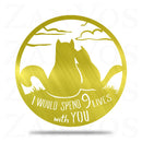 9 Lives Together Wall Art