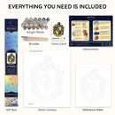 Hufflepuff Crest - Paint By Numbers Kit